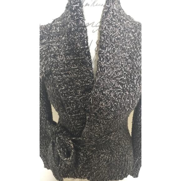 Daisy Fuentes Cardigan Sweater with Waist Tie Size S - Picture 4 of 7